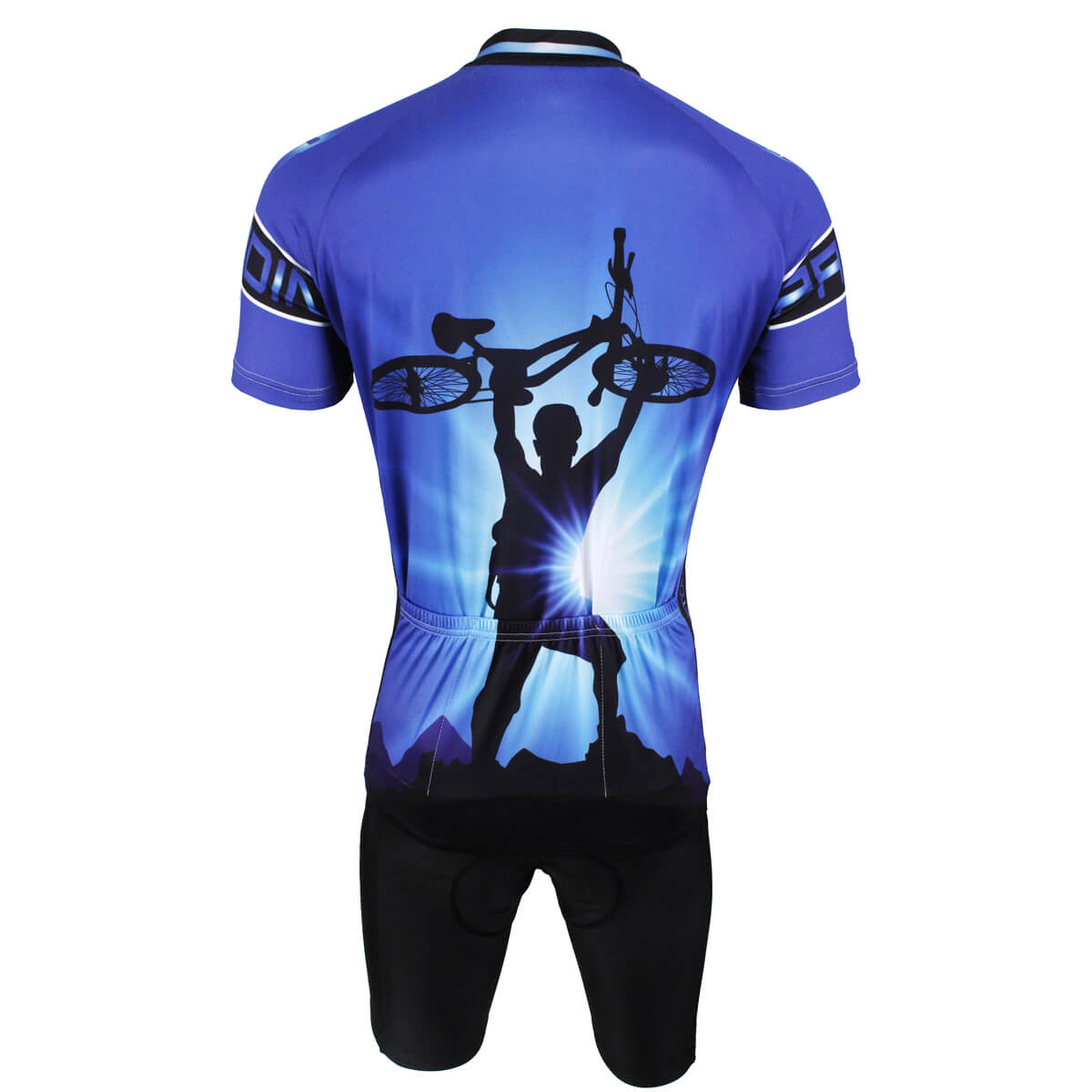 tuxedo cycling jersey